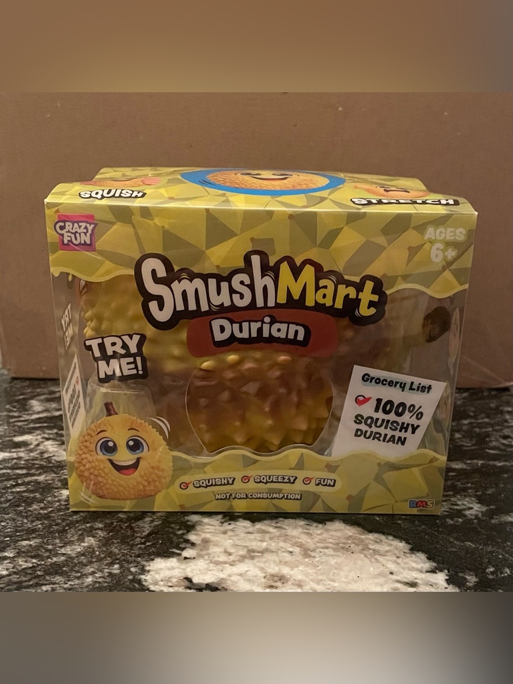 SmushMart JUMBO Durian Squishy